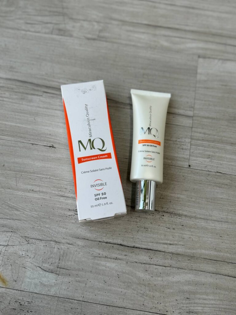 کرم ضدآفتاب MQ SPF50 بدون چربی