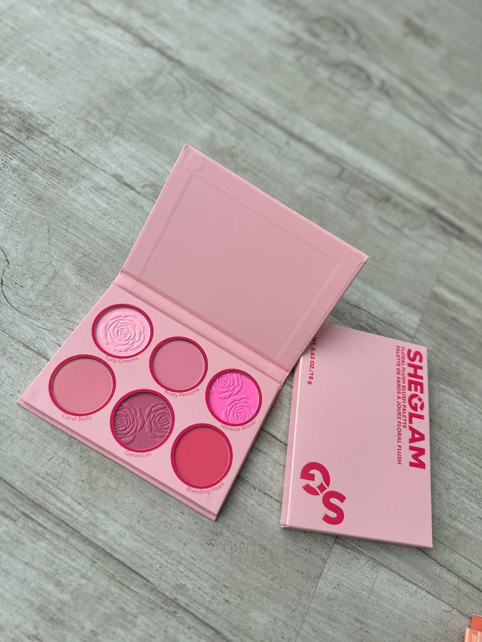 پالت رژگونه SHEGLAM چندرنگ