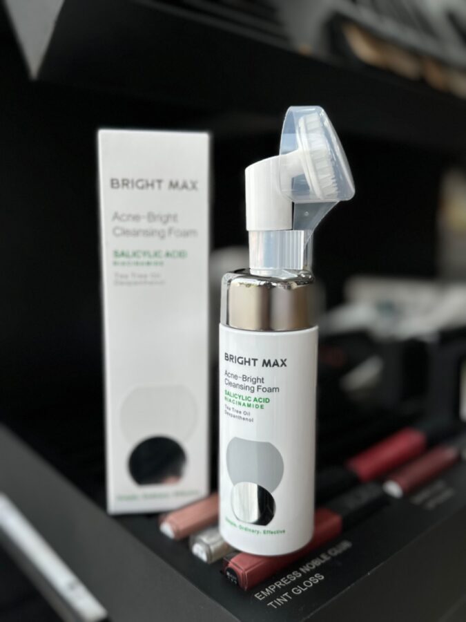 فوم شستشوی صورت برایت مکس فوم شستشوی صورت برایت مکس ضد جوش Bright Max