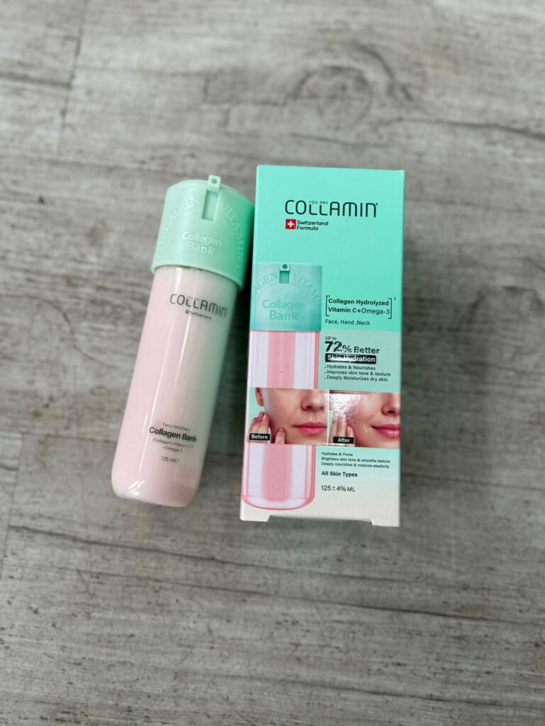 سرم آبرسان و مرطوب کننده کلامین مدل Collagen Bank حجم ۱۲۵ میلی لیتر