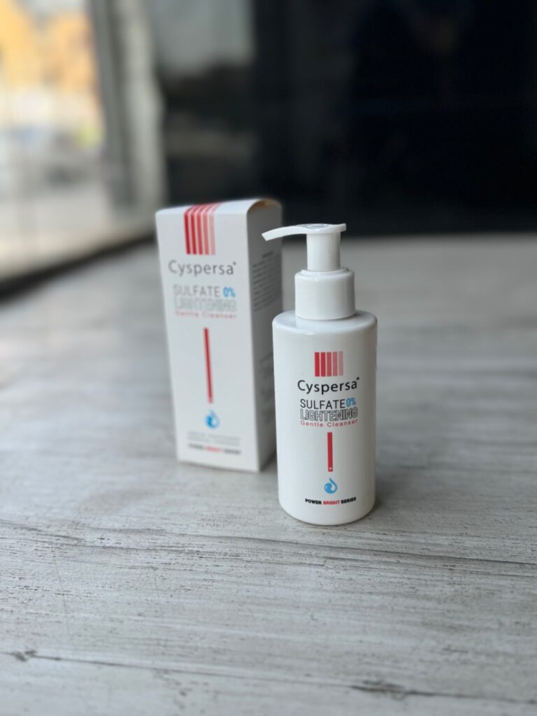 ژل شستشوی صورت Cyspersa مدل لایتنینگ بدون سولفات