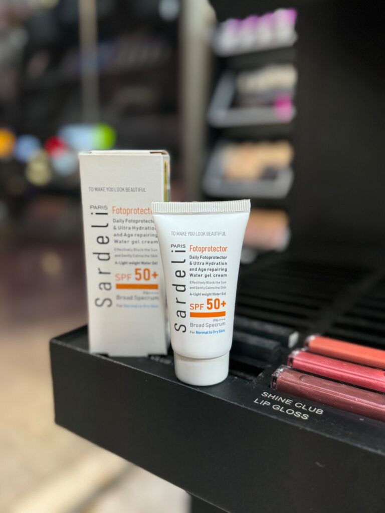 ضدآفتاب ساردلی مدل Fotoprotector SPF 50+ ژل کرم آبرسان