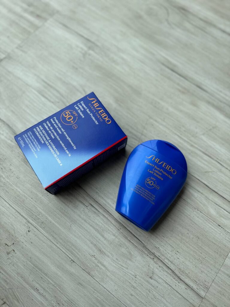 لوسیون ضد آفتاب شیسیدو اکسپرت SPF 50+ حجم 150 میلی‌لیتر