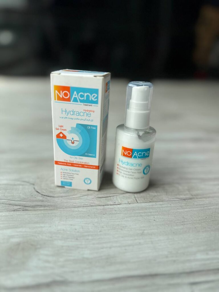 ژل کرم آبرسان NO Acne Hydracne مناسب پوست چرب